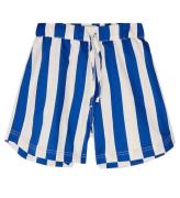 Mads NÃ¸rgaard Shorts - Sacky Pio - Dazzling Blue/White Alyssum