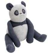 Smallstuff Barnevognspude - 40 cm - Panda - Denim