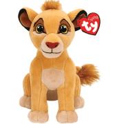 Ty Bamse m. Lyd - Beanie Babies - 18 cm - Disney Simba