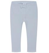 Hust and Claire Leggings - Rib - Le - Blue Flax m. Sløjfe