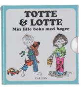 Forlaget Carlsen BÃ¸ger - Totte & Lotte: Min lille boks med 4 bÃ¸g