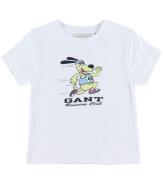 GANT T-shirt - Running Dog - Hvid