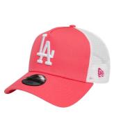 New Era Kasket - 9Forty - Dodgers - Pink/Hvid