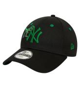 New Era Kasket - 9Forty - New York Yankees - Sort/Grøn