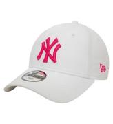 New Era Kasket - 9Forty - New York Yankees - Hvid/Pink