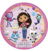 Decorata Party Paptallerkner - 8-pak - 23 cm - Gabby's Dollhouse