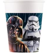 Decorata Party Papkrus - 8-pak - 200 ml - Star Wars Galaxy