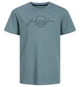 Jack & Jones T-shirt - JjFerris - Goblin Blue/Big print