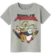 Name It T-Shirt - NmmJac Kung Fu Panda - Grey Melange