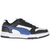 Puma Sko - RBD Game Low Jr - Sort/BlÃ¥