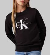 Calvin Klein Sweatshirt - Monogram Terry - Ck Black