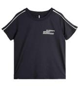 Mini Rodini T-shirt - MR Sport Drapy - Sort