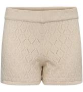 Sofie Schnoor Shorts - Strik - Jumana - Off White m. HulmÃ¸nster