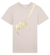 Little Marc Jacobs Kjole - Sand/Guld m. Taske