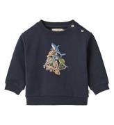 Wheat Sweatshirt - Marius - Navy