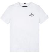 Tommy Hilfiger T-shirt - TH Logo Puff - White