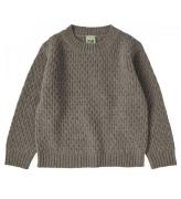 FUB Bluse - Uld - Sweater - Hazel Melange