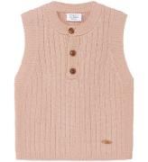 Hust and Claire Vest - Strik - Uld - Edi - Rose Cloud