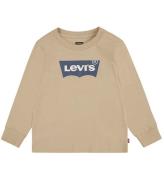 Levis Bluse - Safari/Navy m. Logo