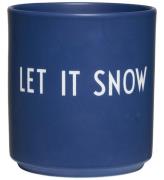 Design Letters Kop - Favourite - Let It Snow - Midnight Blue