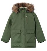 Name It Vinterjakke - NkmMaster05 Parka - Thyme