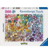 Ravensburger Puslespil - 1000 Brikker - Challenge Pokémon