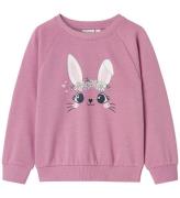 Name It Sweatshirt - NmfVenus - Mauve Orchid/Bunny