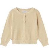 Name It Cardigan - Strik m. Glimmer - NmfVamyne - Summer Sand/Go