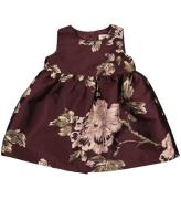 MarMar Kjole - Daelyna - Deep Mulberry Jacquard