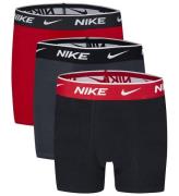 Nike Boxershorts - Dri-Fit Everyday Cotton - 3-Pak - RÃ¸d/Sort/Gr