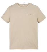 Tommy Hilfiger T-shirt - Mini Corp Logo - Classic Beige