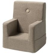 by KlipKlap LÃ¦nestol - Kids Chair - 43x43x50 cm - Sand/Sand