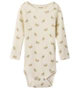 Lil Atelier Body l/æ - NbnLavo - Turtledove/Rabbit