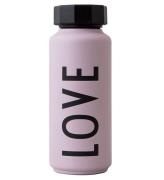 Design Letters Termoflaske - Love - 500ml - Lavendel