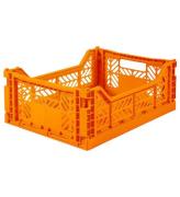 Aykasa Foldekasse - 40x30x15 cm - Midi - Neon Orange