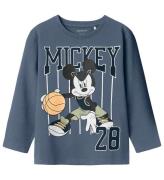 Name It Bluse - NmmDallin - Mickey Mouse - China Blue