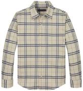 Tommy Hilfiger Skjorte - Fløjl - Classic Beige Check