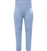 Hummel Leggings - hmlMino - Faded Denim/Marshmallow