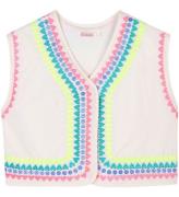 Billieblush Vest - Ivory m. Neon