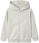 Name It Cardigan - NkmBertillo - Light Grey Melange m. Print