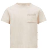 Moncler T-shirt - Creme