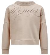 Moncler Sweatshirt - Rosa m. Broderi