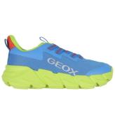 Geox Sko - J Flextyper Fast - Royal/Lime