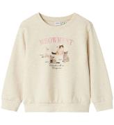 Name It Sweatshirts - NmfBoletta - Peyote Melange m. Print