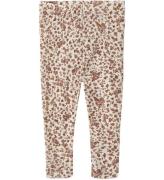 Wheat Leggings - Uld - Agi - Rose Flowers