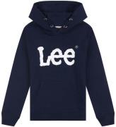 Lee Hættetrøje - Wobbly - Navy Blazer m. Logo