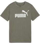 Puma T-shirt - Ess No. 1 Logo - Totally Taupe