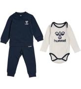 Hummel Sweatsæt m. Body l/æ - hmlTrio - Parisian Night