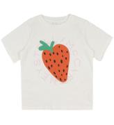 Stella McCartney Kids T-shirt - Ivory m. JordbÃ¦r