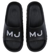 Little Marc Jacobs Badesandaler - Sort m. Logo